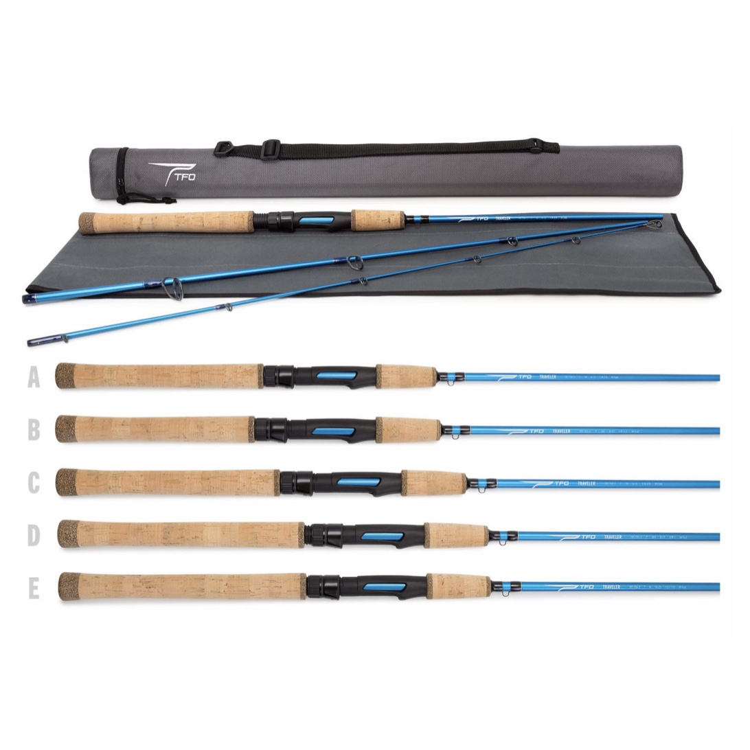 tfo travel spinning rods