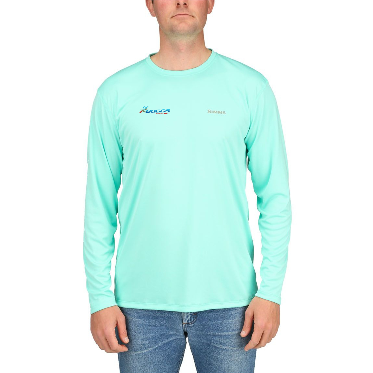 Simms Solar Tech Performance Long Sleeve - Bonefish - Buggs Fishing Lures