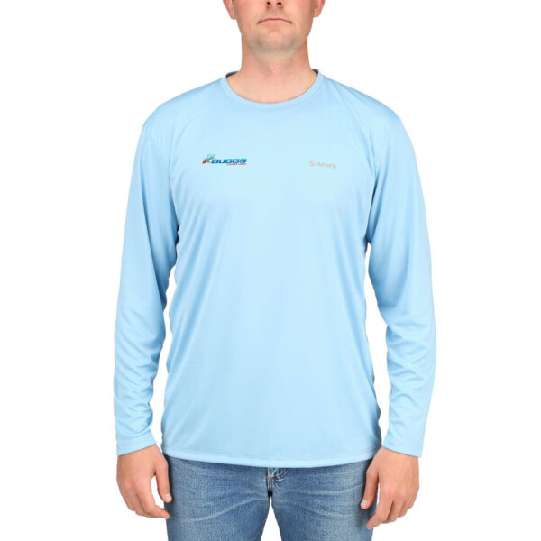Simms Solar Tech Performance Long Sleeve  - Tarpon - Image 2