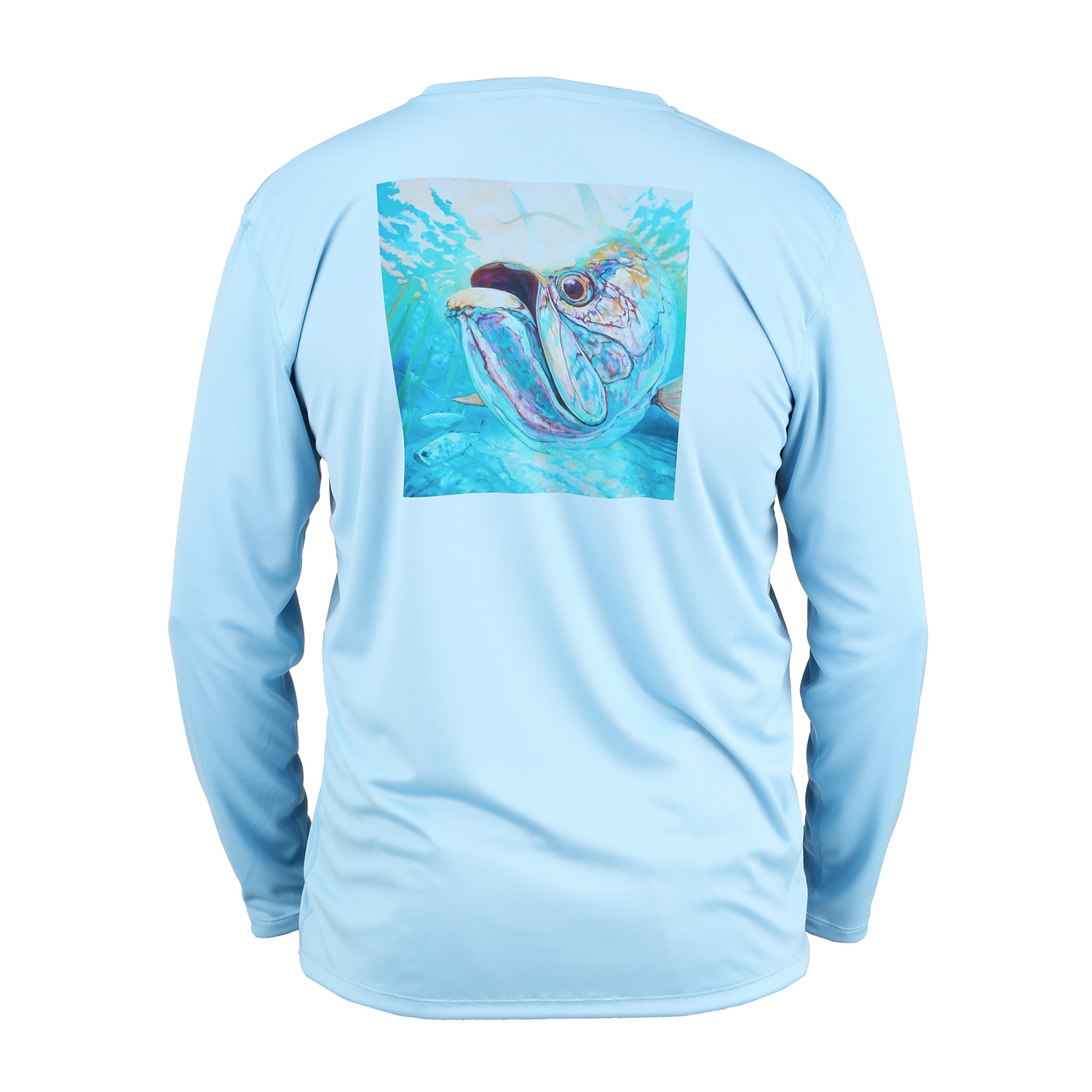 Simms Solar Tech Performance Long Sleeve - Tarpon - Buggs Fishing