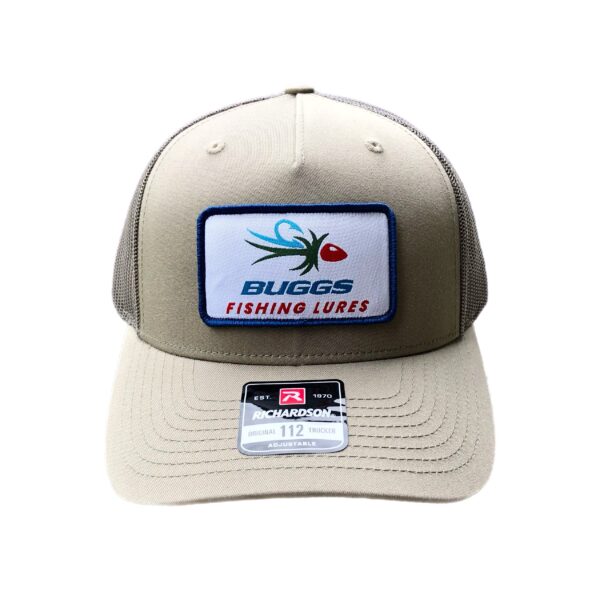 New Mesh Back Trucker - Buggs Patch Pale Khaki/Loden Green